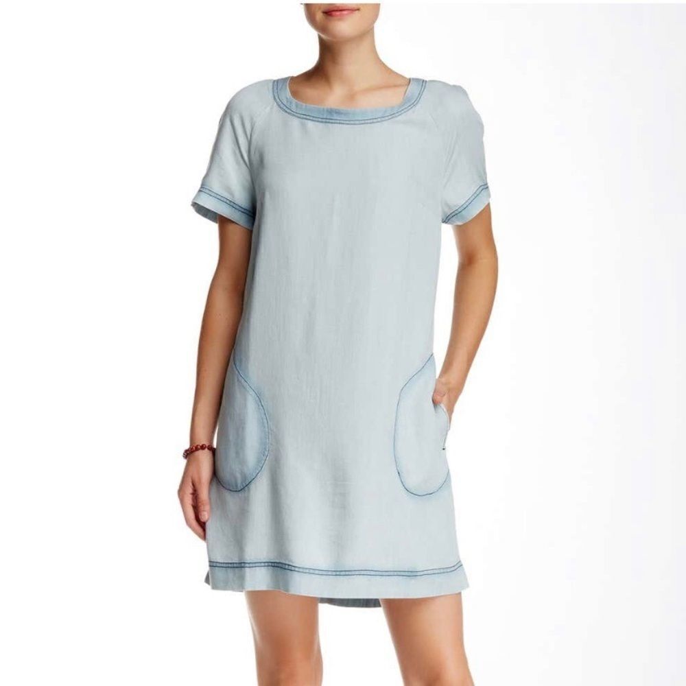 TART COLLECTION Short Denim Dress - Picture 2 of 8